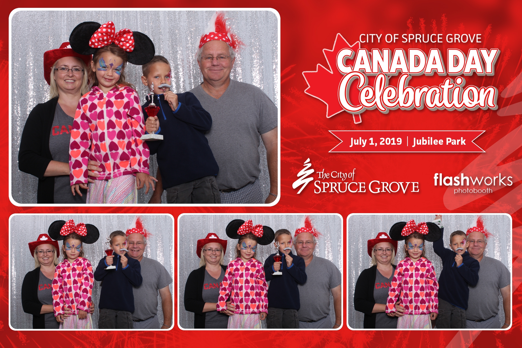 City of Spruce Grove Canada Day | View more photos from the event at gallery.flashworksphotobooth.com/u/FlashworksPhotoboothInc/City-of-Spruce-Grove-Canada-Day